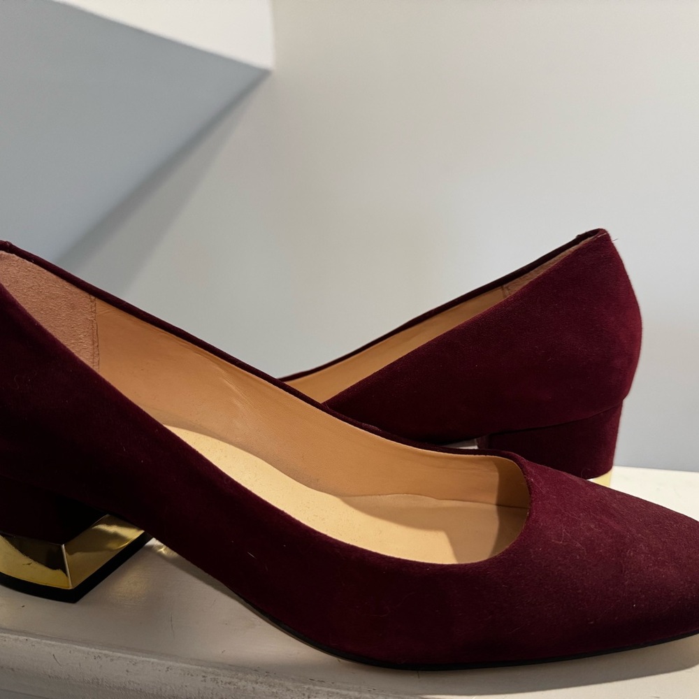 Kate Spade Red Heels Sophisticated Design